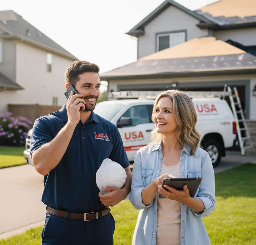 USA Roof Repair Experts customer support in Park City